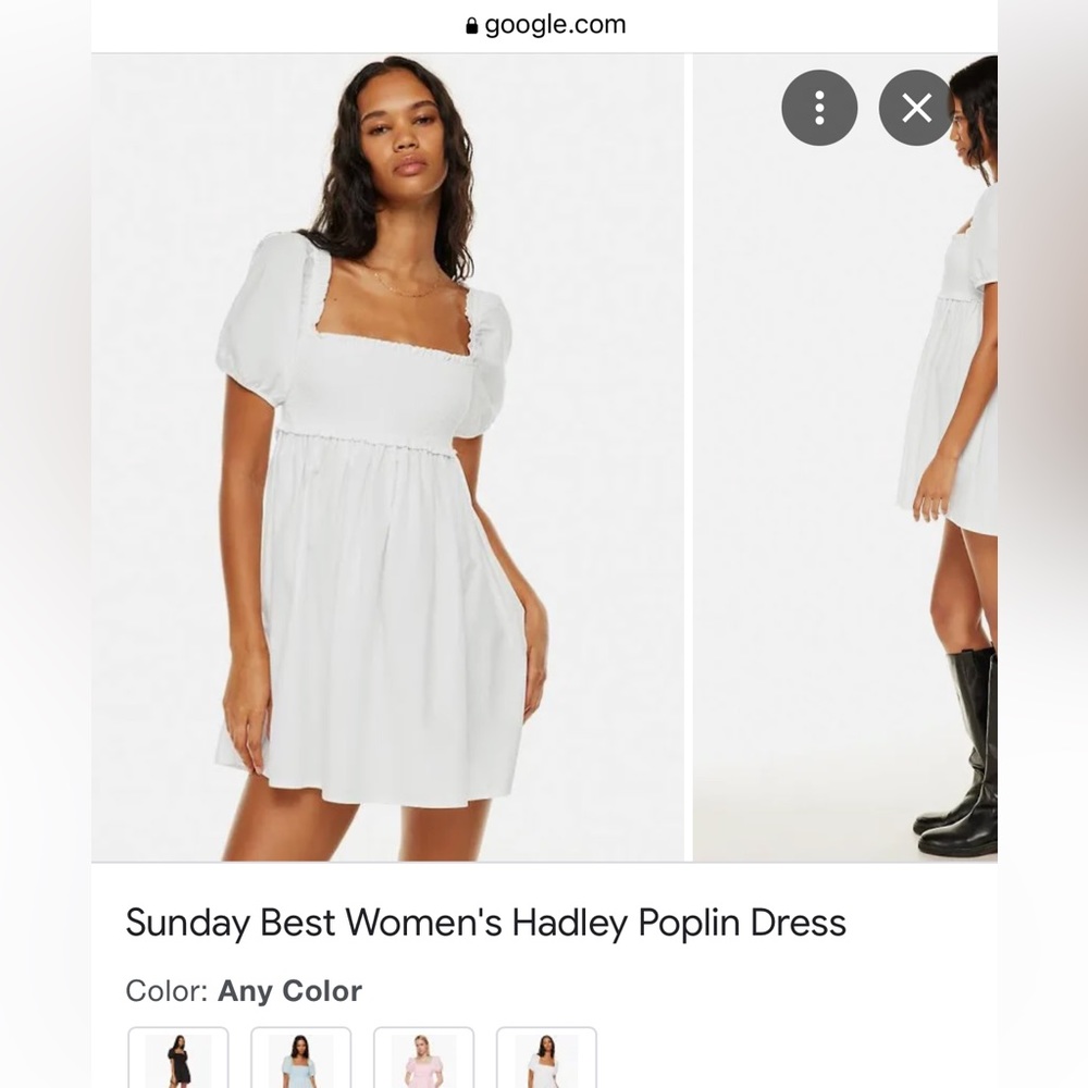 new with tags Aritzia Sunday Best Smocked dress